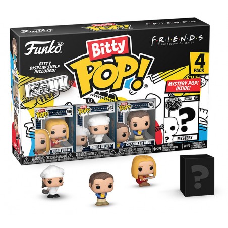 FUNKO BITTY POP! FRIENDS 4 PACK PHOEBE VINYL MINI FIGURE