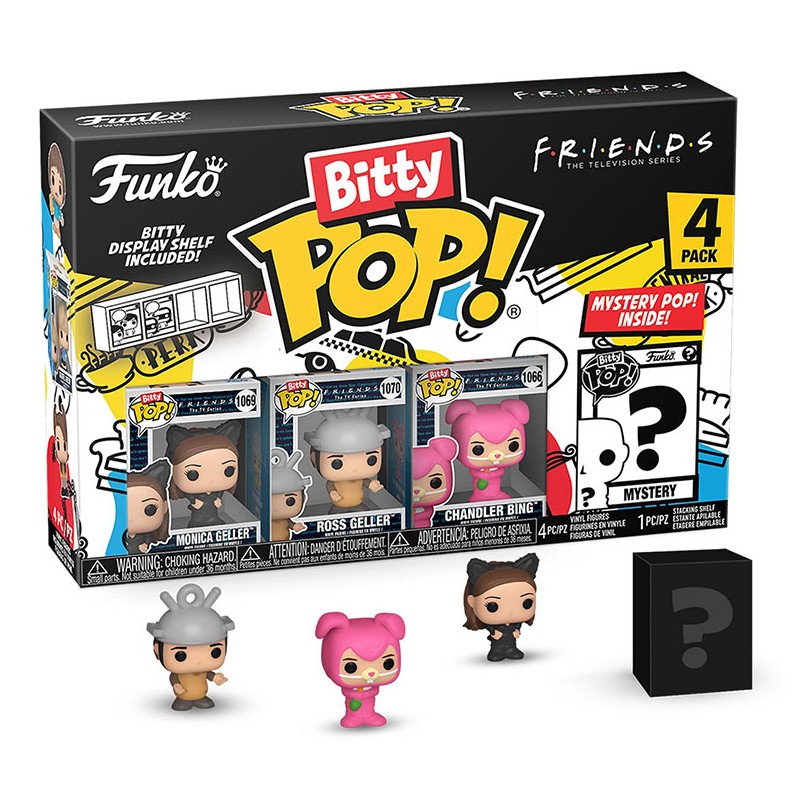 FUNKO FUNKO BITTY POP! FRIENDS 4 PACK MONICA CATWOMAN VINYL MINI FIGURE