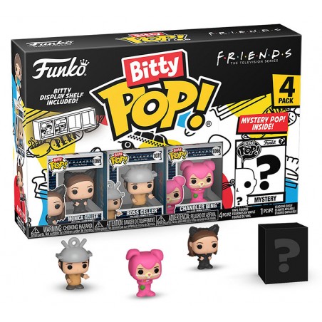 FUNKO BITTY POP! FRIENDS 4 PACK MONICA CATWOMAN VINYL MINI FIGURE