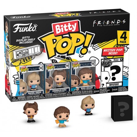 FUNKO BITTY POP! FRIENDS 4 PACK RACHEL 80'S VINYL MINI FIGURE