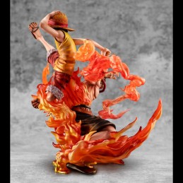 ONE PIECE P.O.P. NEO MAXX LUFFY AND ACE 20TH L.E. STATUA FIGURE MEGAHOUSE