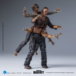 THE WALKING DEAD EXQUISITE WALKER KING DEAD CITY ACTION FIGURE HIYA TOYS