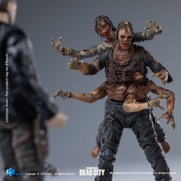 HIYA TOYS THE WALKING DEAD EXQUISITE WALKER KING DEAD CITY ACTION FIGURE