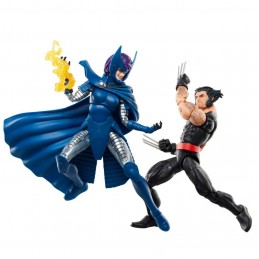 HASBRO MARVEL LEGENDS WOLVERINE AND PSYLOCKE ACTION FIGURE