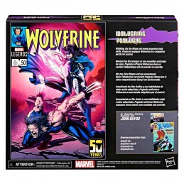 HASBRO MARVEL LEGENDS WOLVERINE AND PSYLOCKE ACTION FIGURE