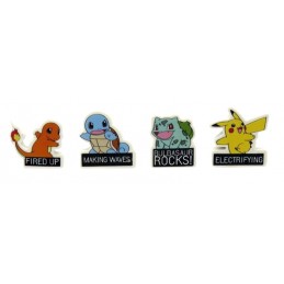 POKEMON SET 4 ERASER GOMME DA CANCELLARE CYP BRANDS