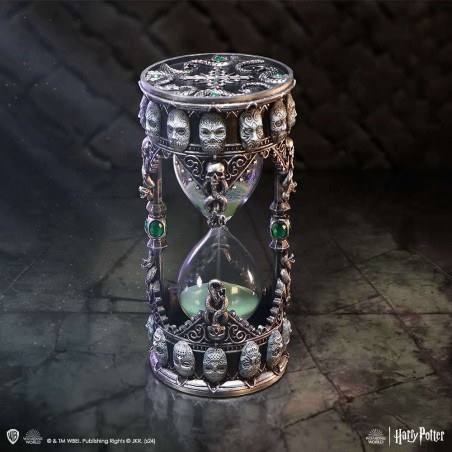 HARRY POTTER DEATH EATER SAND TIMER CLESSIDRA IN METALLO