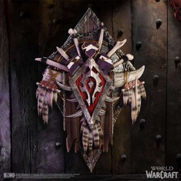 NEMESIS NOW WORLD OF WARCRAFT HORDE WALL PLAQUE