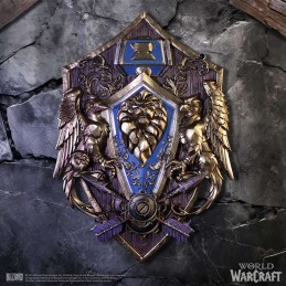 NEMESIS NOW WORLD OF WARCRAFT ALLIANCE WALL PLAQUE