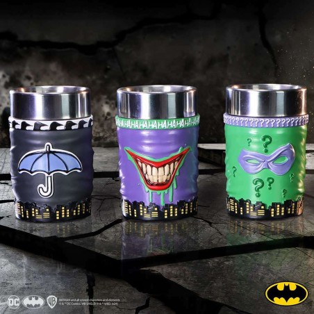 DC COMICS BATMAN SUPER VILLAINS MINI CUP GLASS SET