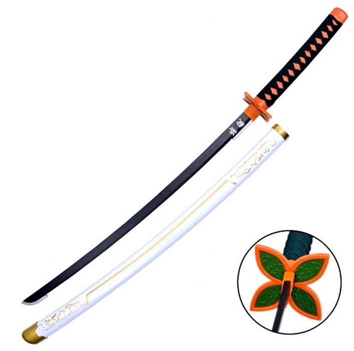 BUY DEMON SLAYER INSECT NICHIRIN KATANA BAMBOO REPLICA 103CM