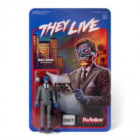 THEY LIVE REACTION MALE GHOUL ACTION FIGURE