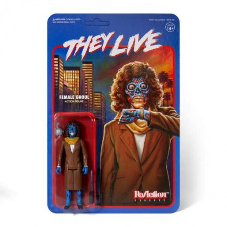 THEY LIVE REACTION FEMALE GHOUL ACTION FIGURE
