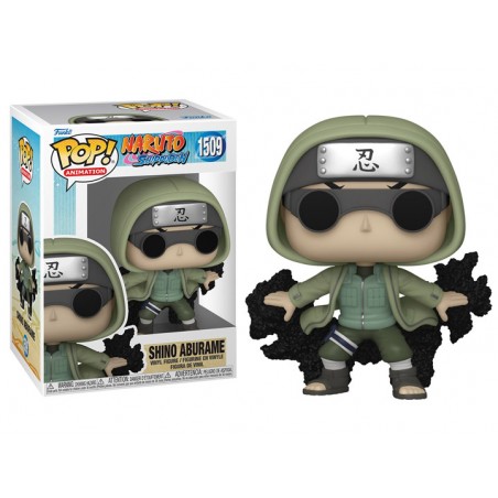 FUNKO POP! NARUTO SHIPPUDEN SHINO ABURAME BOBBLE HEAD FIGURE