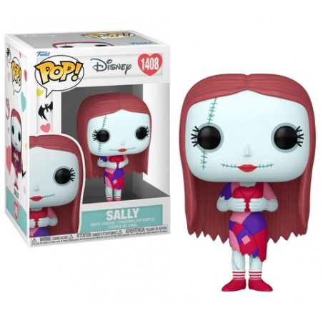 FUNKO POP! DISNEY VALENTINE THE NIGHTMARE BEFORE CHRISTMAS SALLY BOBBLE HEAD FIGURE