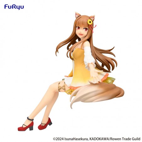 SPICE AND WOLF HOLO SUNFLOWER NOODLE STOPPER FIGURE STATUE