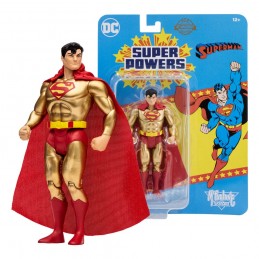 MC FARLANE DC DIRECT SUPERMAN SUPER POWERS GOLD EDITION ACTION FIGURE