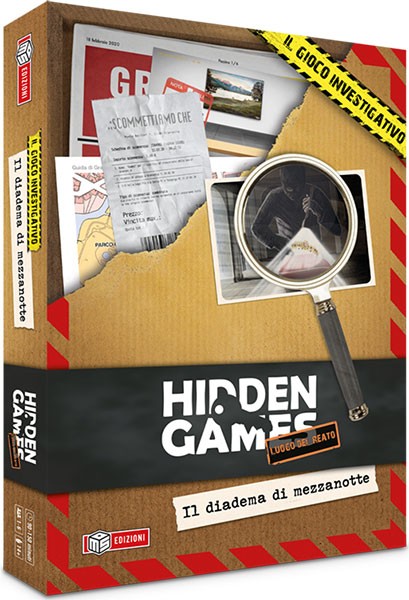 IL CASO DI VILLASETIA gioco investigativo HIDDEN GAMES ms edizioni IN  ITALIANO età 14+