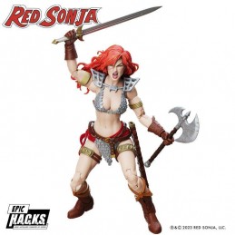 BOSS FIGHT STUDIO RED SONJA 50TH ANNIVERSARY EPIC H.A.C.K.S. ACTION FIGURE