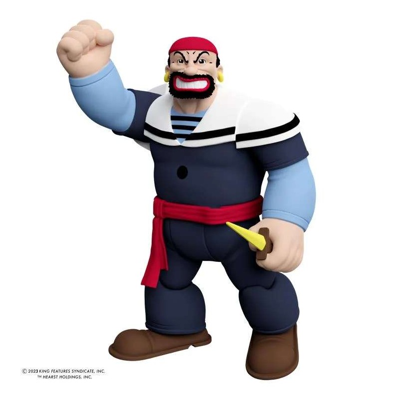 BOSS FIGHT STUDIO POPEYE POWER STARS BLUTO SINDBAD ACTION FIGURE