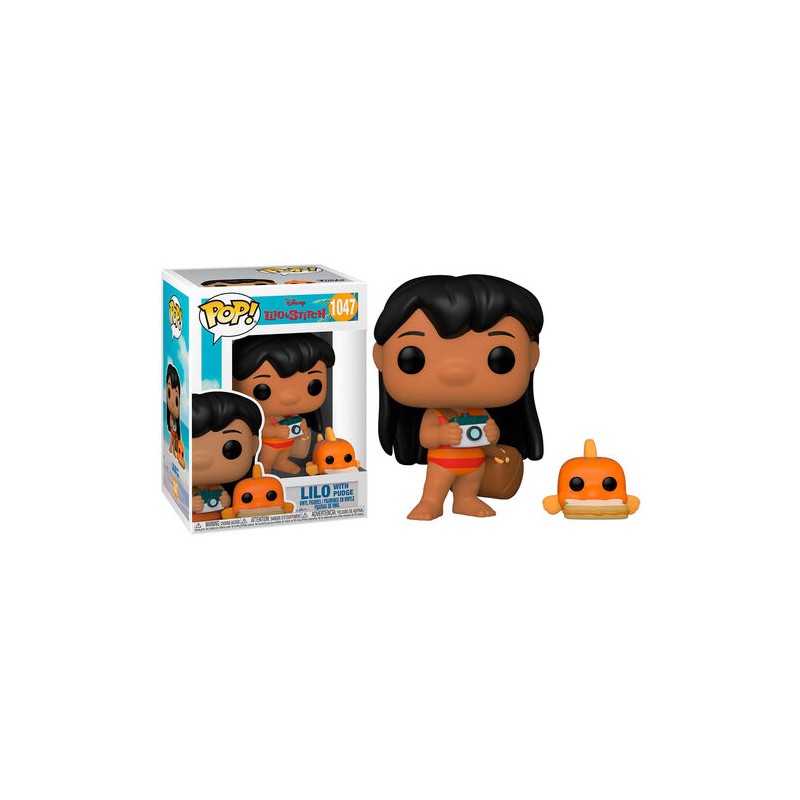 FUNKO FUNKO POP! LILO AND STITCH LILO WITH PUDGE BOBBLE HEAD FIGURE