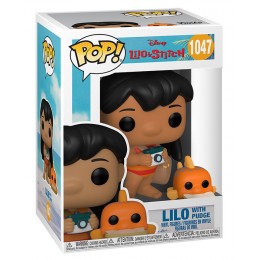 FUNKO FUNKO POP! LILO AND STITCH LILO WITH PUDGE BOBBLE HEAD FIGURE