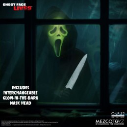 MEZCO TOYS GHOST FACE LIVES ONE:12 ACTION FIGURE