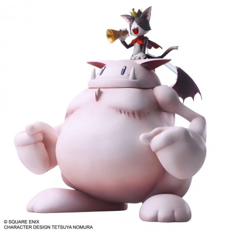 FINAL FANTASY 7 CAITH SITH AND FAT MOOGLE BRING ARTS ACTION FIGURE