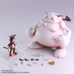 FINAL FANTASY 7 CAITH SITH AND FAT MOOGLE BRING ARTS ACTION FIGURE SQUARE ENIX