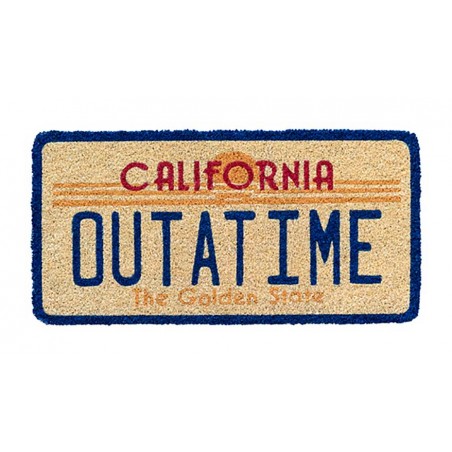 BACK TO THE FUTURE OUTATIME DOORMAT