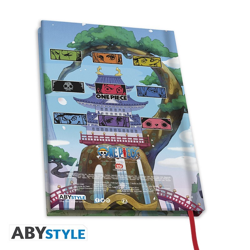 ABYSTYLE ONE PIECE WANO A5 AGENDA TACCUINO