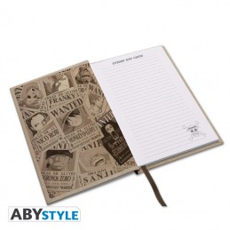 ABYSTYLE ONE PIECE WANTED MONKEY D. LUFFY A5 NOTEBOOK