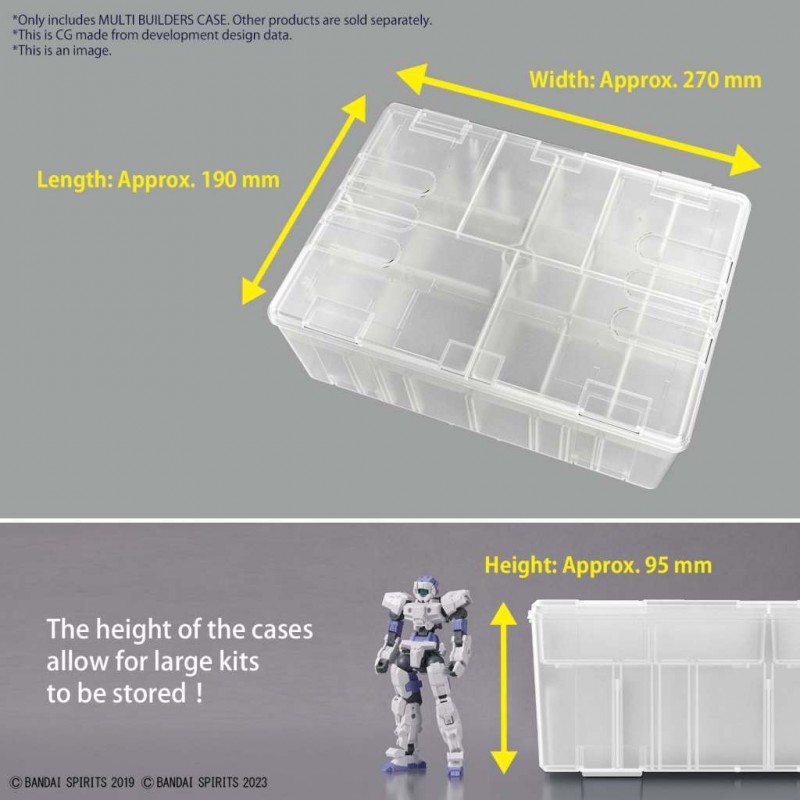 MULTI BUILDERS CASE PER MODEL KIT BANDAI