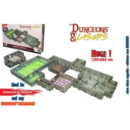 DUNGEONS AND LASERS UNDERCITY HIDEOUT AMBIENTAZIONE MINIATURES GAME ARCHON STUDIO