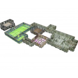 ARCHON STUDIO DUNGEONS AND LASERS UNDERCITY HIDEOUT AMBIENTAZIONE MINIATURES GAME