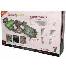 ARCHON STUDIO DUNGEONS AND LASERS UNDERCITY HIDEOUT AMBIENTAZIONE MINIATURES GAME