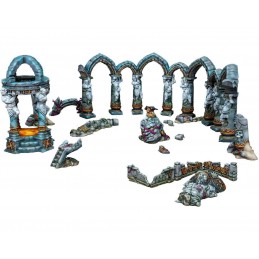 DUNGEONS AND LASERS LAND OF THE GIANTS AMBIENTAZIONE MINIATURES GAME ARCHON STUDIO
