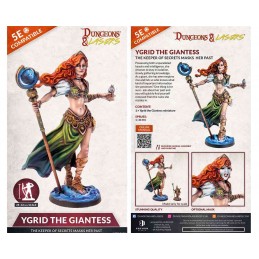 DUNGEONS AND LASERS YGRID THE GIANTESS MINIATURE FIGURE ARCHON STUDIO