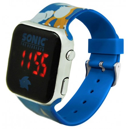 SONIC THE HEDGEHOG SONIC AND TAILS DIGITAL WRISTWATCH