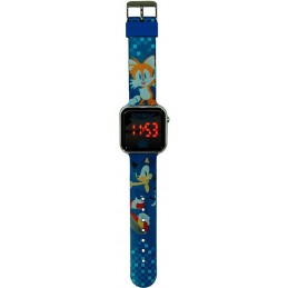 SONIC THE HEDGEHOG SONIC E TAILS OROLOGIO DIGITALE DA POLSO ACCUTIME WATCH