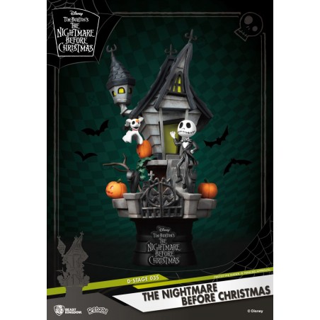 D-STAGE THE NIGHTMARE BEFORE CHRISTMAS DIORAMA STATUE FIGURE