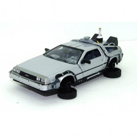 BACK TO THE FUTURE PART II - FLY MODE DELOREAN 1/24 DIECAST METAL MODEL