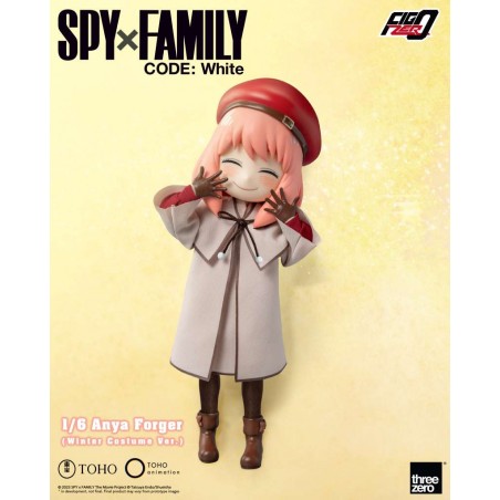 SPY X FAMILY CODE WHITE ANYA FORGER FIGZERO ACTION FIGURE