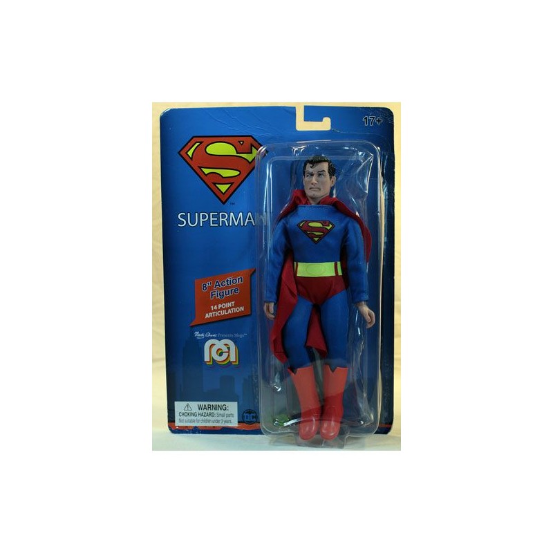 DC COMICS SUPERMAN ACTION FIGURE MEGO CORPORATION