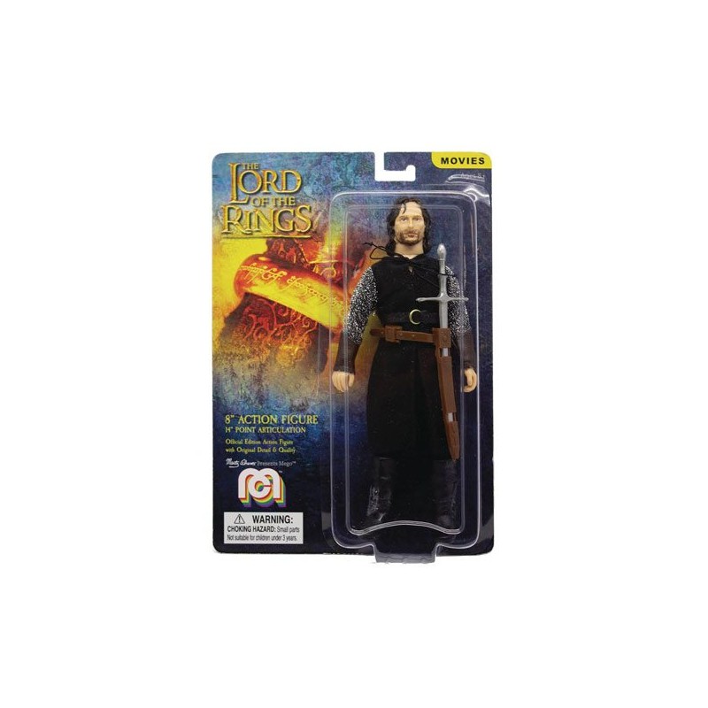 MEGO CORPORATION THE LORD OF THE RINGS ARAGORN 20CM ACTION FIGURE