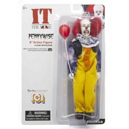 IT 1990 PENNYWISE CLOTHED ACTION FIGURE