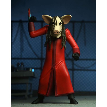 SAW JIGSAW RED ROBE TOONY TERRORS ACTION FIGURE
