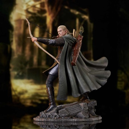 LORD OF THE RINGS LEGOLAS DELUXE GALLERY 25CM STATUE FIGURE