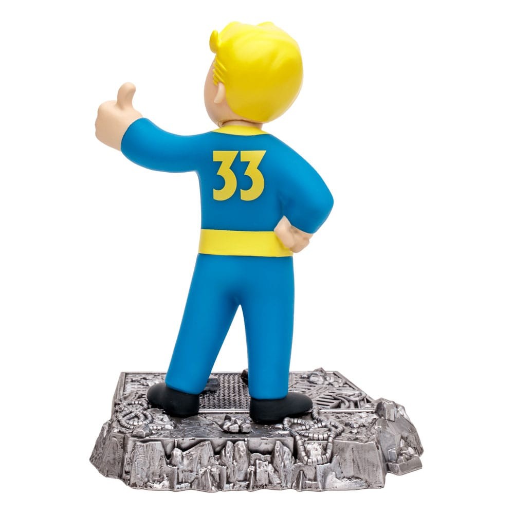 Mc Farlane Fallout Movie Maniacs Vault Boy Gold Label Action Figure 8914