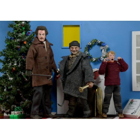 HOME ALONE CLOTHED SET 3 ACTION FIGURES